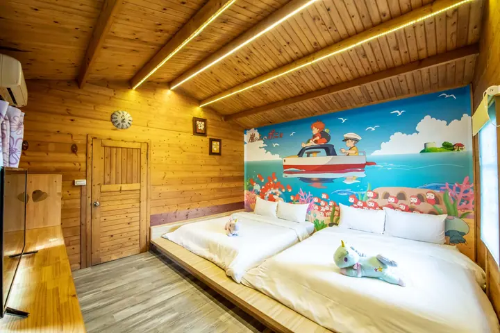 金魚屋 四人房房內